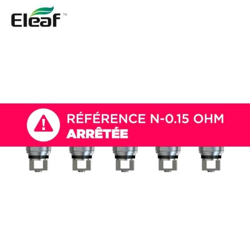 Résistance EC Mesh Eleaf  - Lot de 5 résistances
