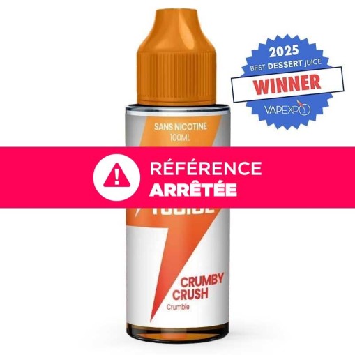 E-liquide Crumby Crush T-Juice 50ml/100ml