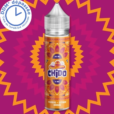 E liquide Papaye Citron Raisin Chido 50ml