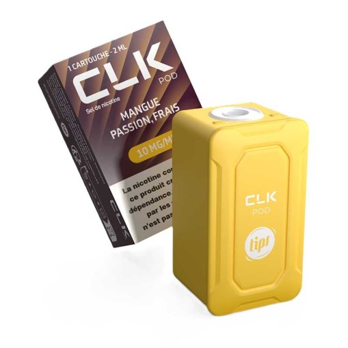 Cartouche pré-remplie CLK One : sels de nicotine 10/20mg/ml