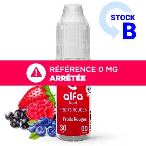 E liquide Fruits Rouges Alfaliquid