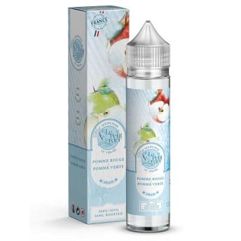 E-liquide Pomme Rouge Pomme Verte Frais Le Petit Verger 50ml