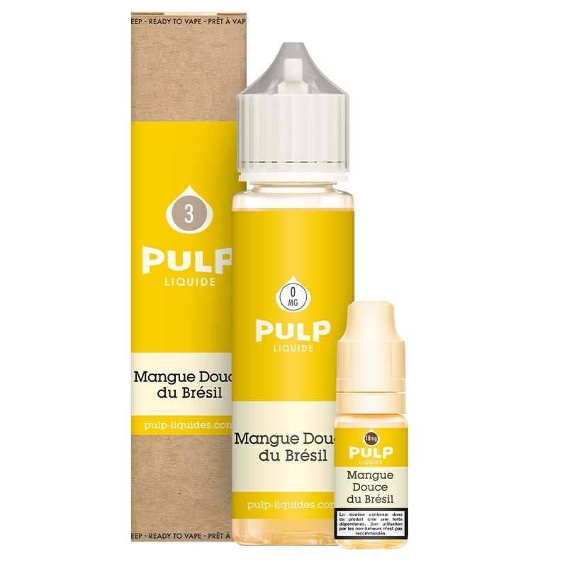 Pack Mangue douce du Brésil PULP 60ml