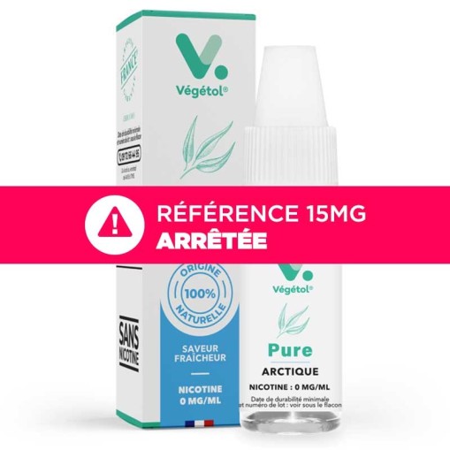 E-liquide Pure Arctique Vegetol 10ml