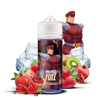 E-liquide Shigeri Fighter Fuel 100ml : fruits rouges, grenade, kiwi frais