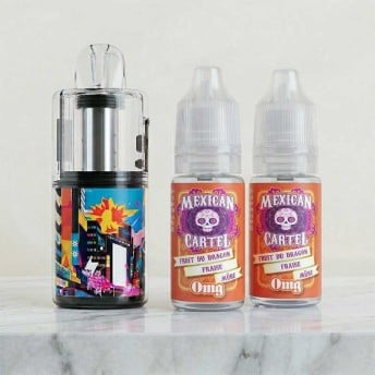 Pack Kloud 35K Fruit du Dragon Fraise Mûre Salt 2X10ml
