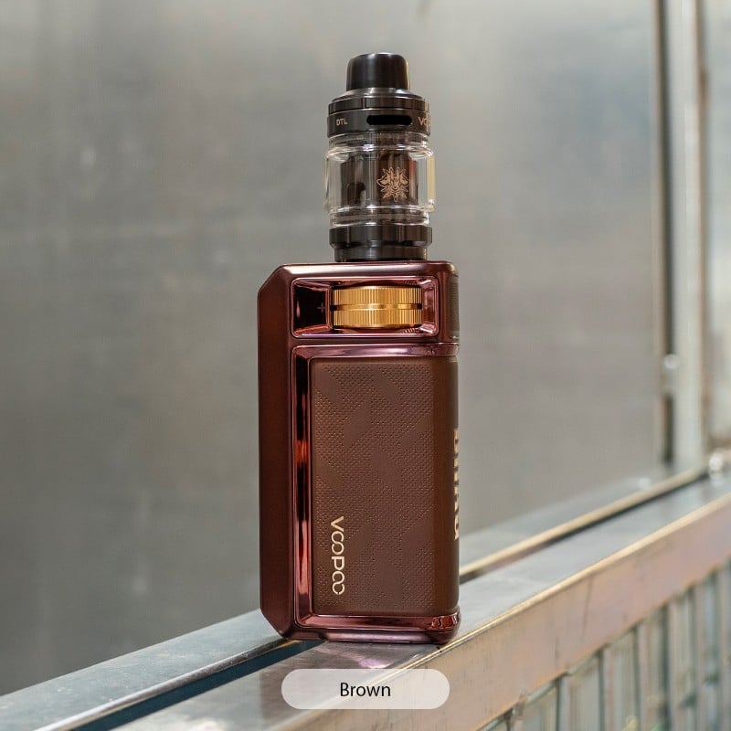 Kit Drag 6 VOOPOO : 220W, batterie intégrée, clearomiseur 5 ml