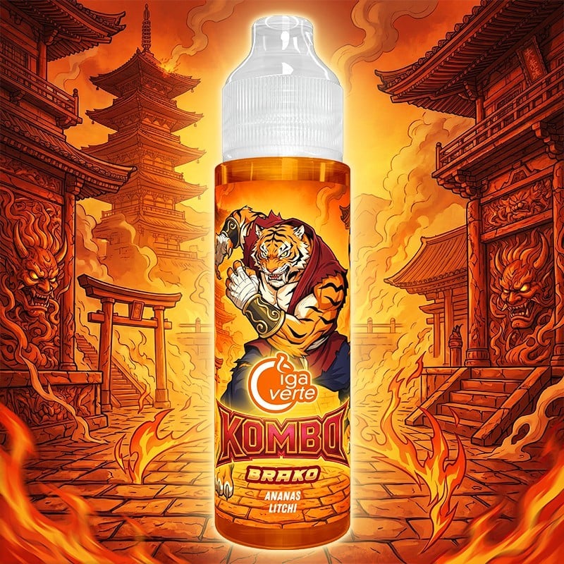 E-liquide Kombo Brako Cigaverte 50ml