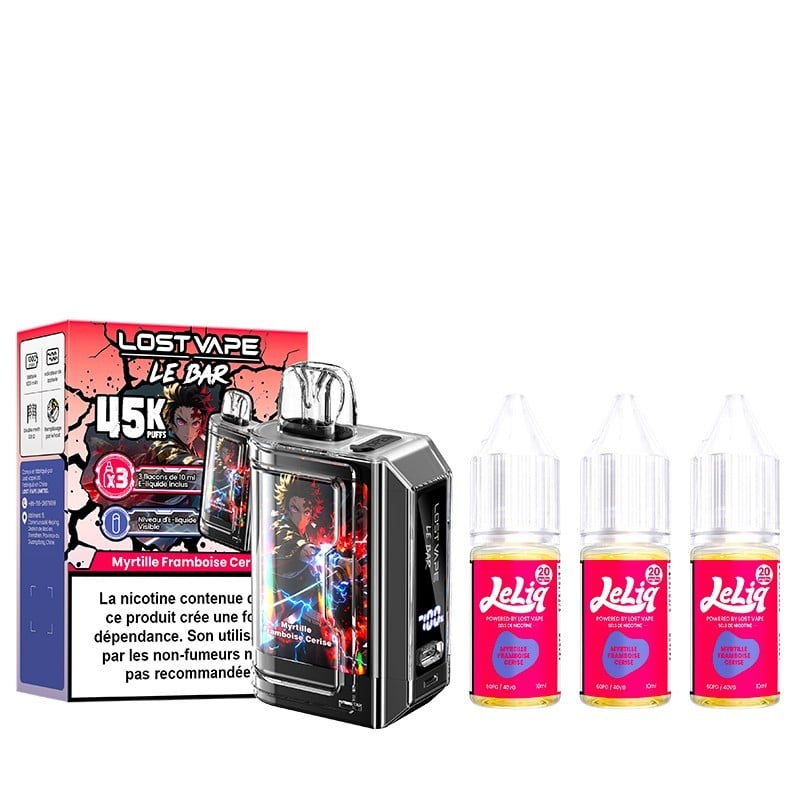 Le Bar 45K Lost Vape : pod rechargeable 45000 bouffées