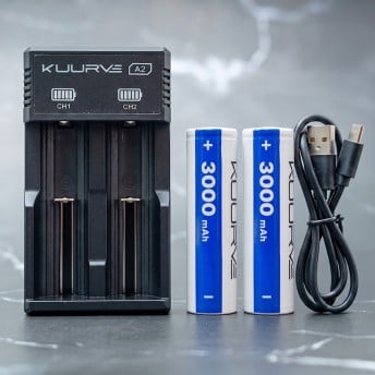 Accu Kuurve 18650 3000 mAh 30A, Batterie 18650 Kuurve