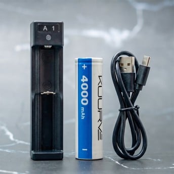 Accu Kuurve 18650 4000 mAh 16A, Batterie 18650 Kuurve