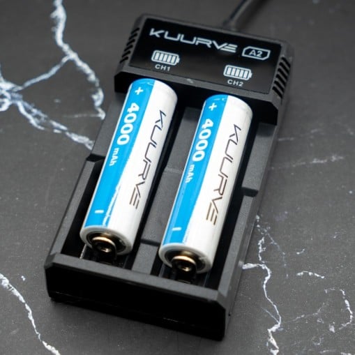 Accus Kuurve 18650 4000 mAh 16A, Batteries 18650 Kuurve