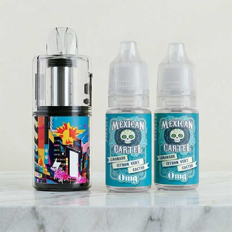 Pack Kloud 35K Limonade Citron Vert Cactus Salt 2X10ml