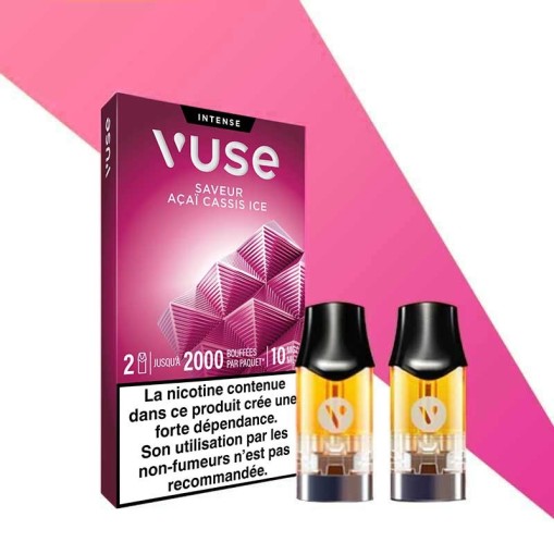 Recharges Vuse : cartouches pré-remplies (x2) ePod, Pro