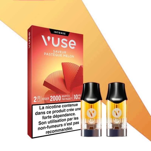 Recharges Vuse : cartouches pré-remplies (x2) ePod, Pro