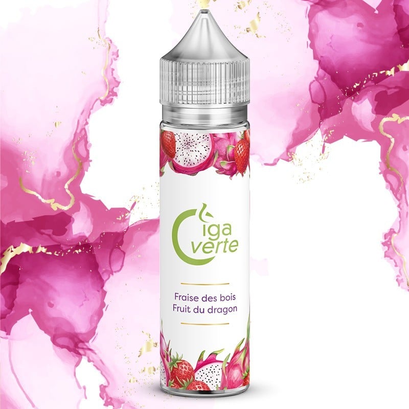 E-liquide Fraise des Bois Fruit du Dragon Cigaverte : fruité