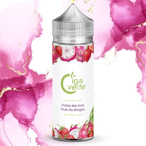 E-liquide Fraise des Bois Fruit du Dragon Cigaverte : fruité