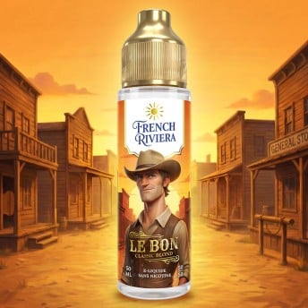 E-liquide Le Bon French Riviera : classic blond boisé
