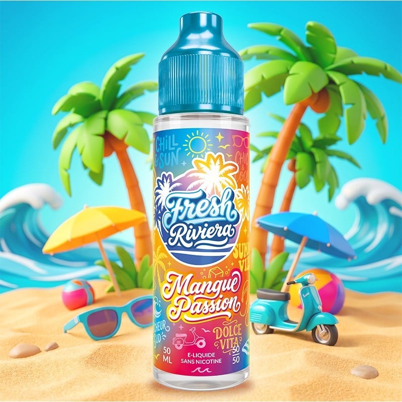 E liquide Mangue Passion Fresh Riviera 50ml