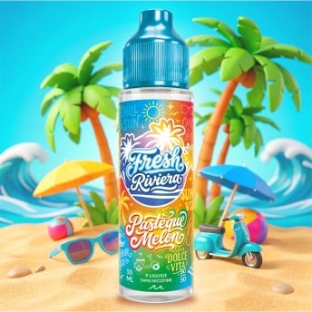E-liquide Pastèque Melon Fresh Riviera 50ml