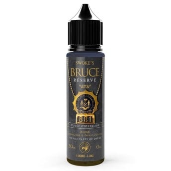 E-liquide Bruce Réserve Swoke : classic gourmand vieilli en fût de chêne