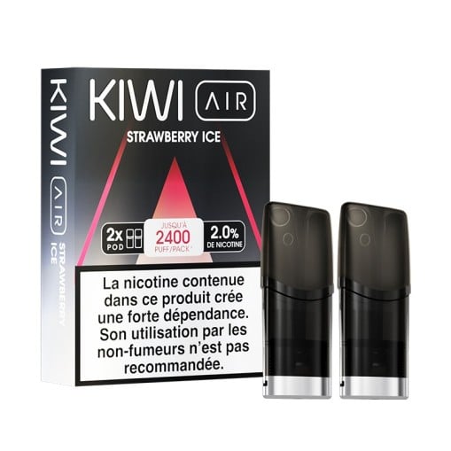 Cartouches Kiwi Air Pré-remplies Kiwi Vapor (X2)