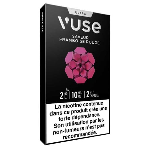 Recharges Ultra Vuse : capsules pré-remplies (X2)