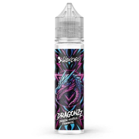Dragon Myrtille Framboise Dragonzz Liquideo 50ml