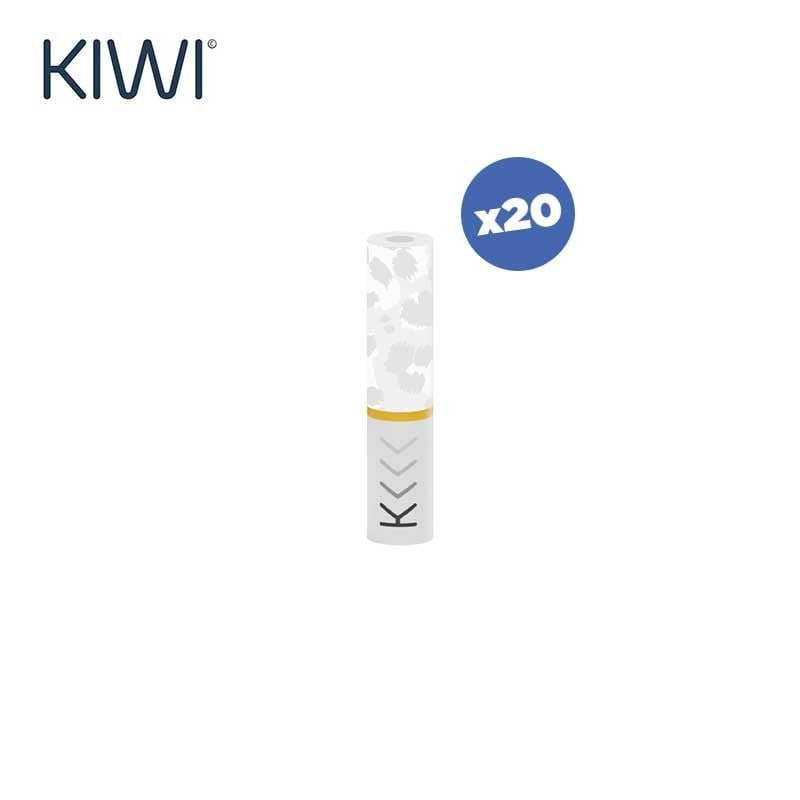 Filtres Kiwi Vapor (X20) : pour pod Kiwi Pen