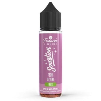 E-liquide Pêche de Vigne Sensation : fruité pêche de vigne