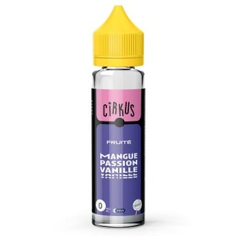 E-liquide Mangue Passion Vanille Cirkus 50 ml