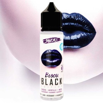 E-liquide Bisou Black Swoke : cassis, myrtille et mûre