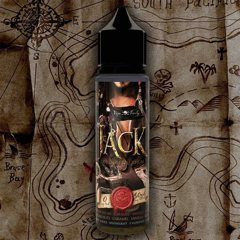 E-liquide Jack Swoke : noix de pécan, caramel et vanille