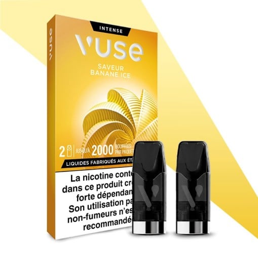Recharges Vuse : cartouches pré-remplies (x2) ePod, Pro