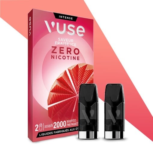 Recharges Vuse : cartouches pré-remplies (x2) ePod, Pro