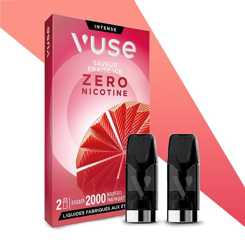 Recharges Vuse : cartouches pré-remplies (x2) ePod, Pro