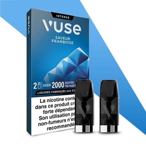 Recharges Vuse : cartouches pré-remplies (x2) ePod, Pro