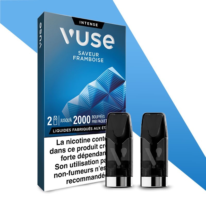Recharges Vuse : cartouches pré-remplies (x2) ePod, Pro