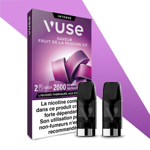 Recharges Vuse : cartouches pré-remplies (x2) ePod, Pro