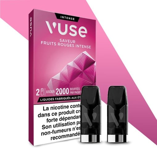 Recharges Vuse : cartouches pré-remplies (x2) ePod, Pro