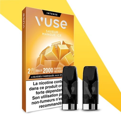 Recharges Vuse : cartouches pré-remplies (x2) ePod, Pro