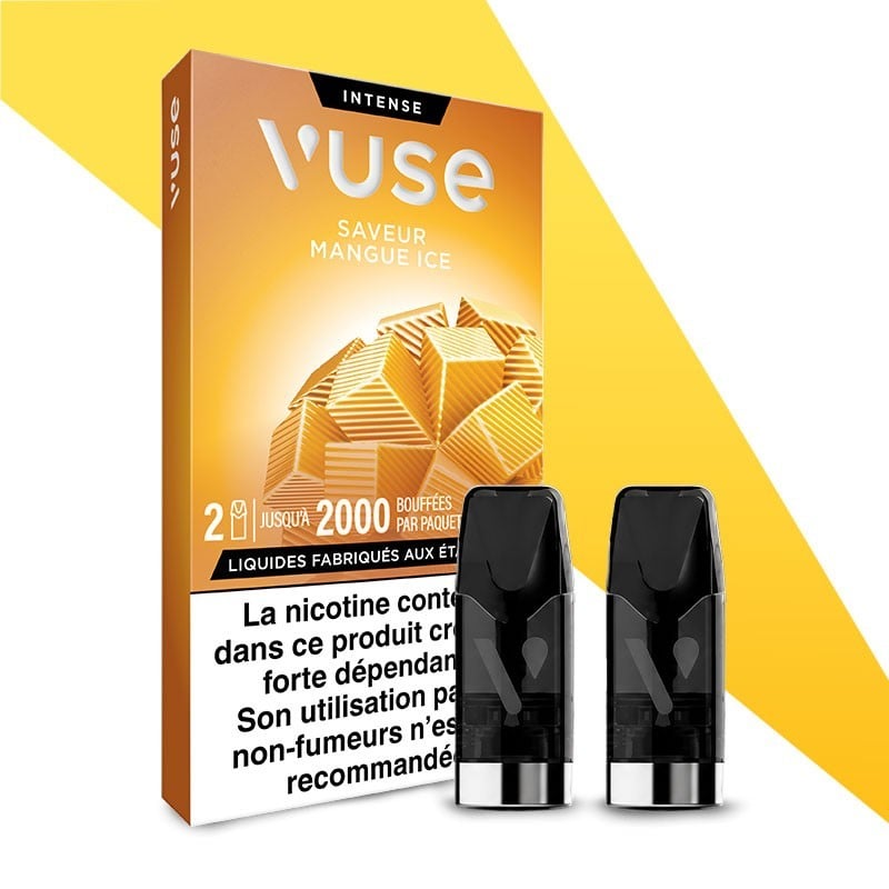 Recharges Vuse : cartouches pré-remplies (x2) ePod, Pro