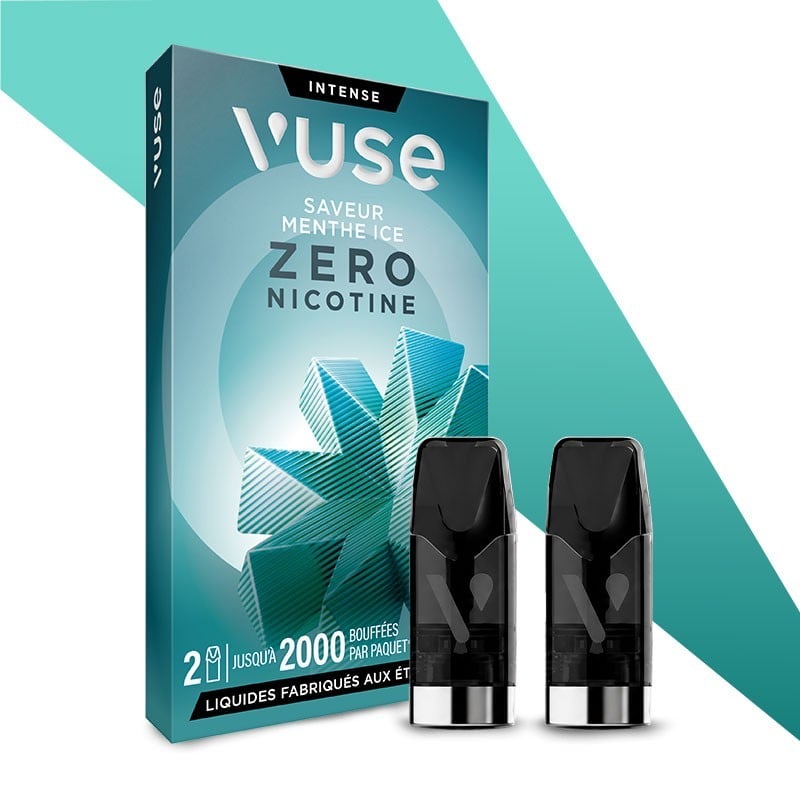 Recharges Vuse : cartouches pré-remplies (x2) ePod, Pro