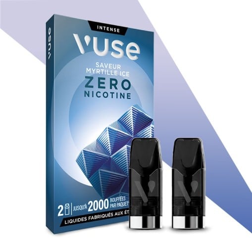 Recharges Vuse : cartouches pré-remplies (x2) ePod, Pro