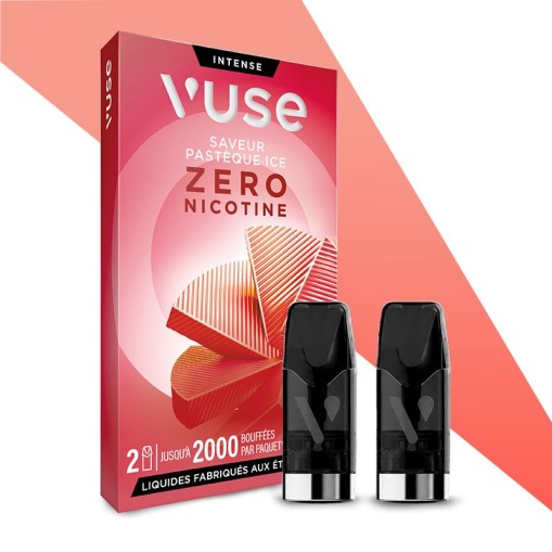 Recharges Vuse : cartouches pré-remplies (x2) ePod, Pro