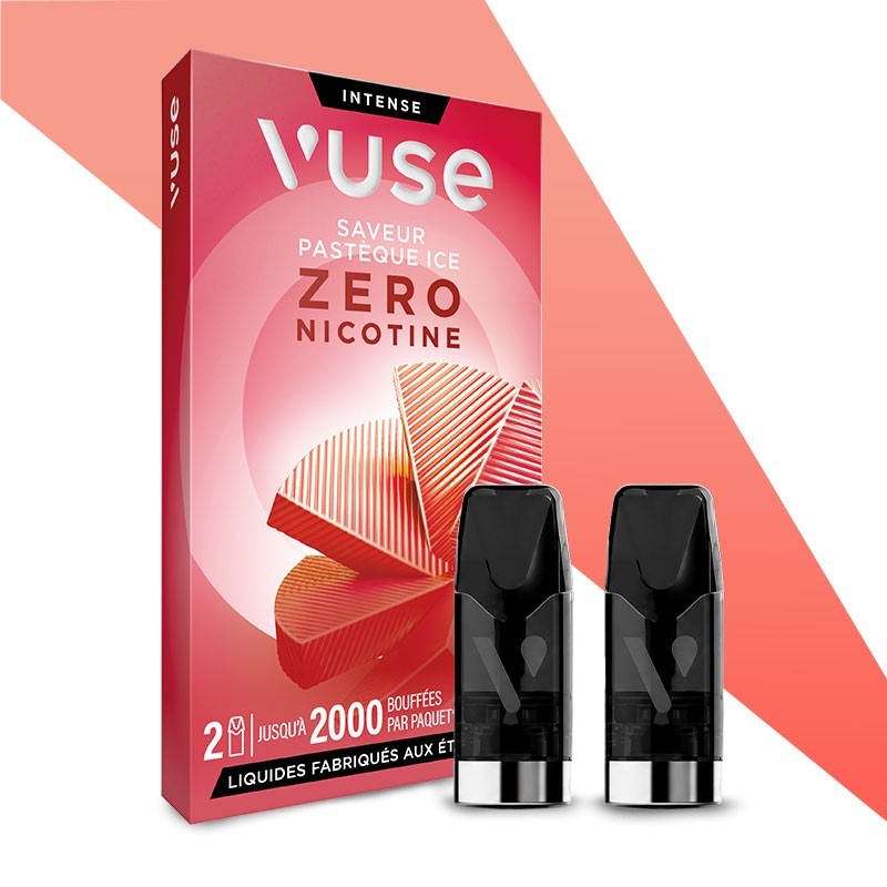 Recharges Vuse : cartouches pré-remplies (x2) ePod, Pro