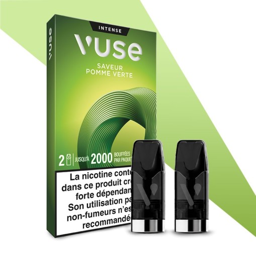 Recharges Vuse : cartouches pré-remplies (x2) ePod, Pro