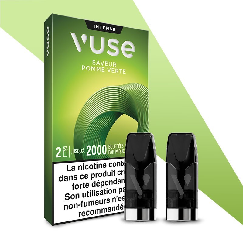 Recharges Vuse : cartouches pré-remplies (x2) ePod, Pro