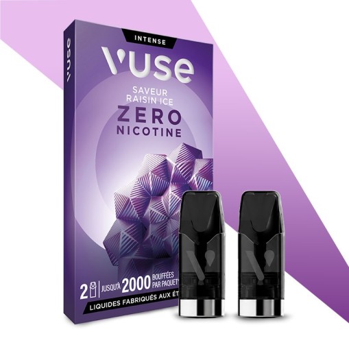 Recharges Vuse : cartouches pré-remplies (x2) ePod, Pro