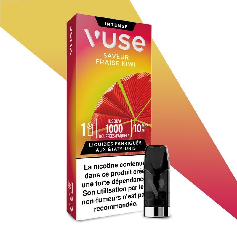 Recharge Intense Vuse : cartouche pré-remplie saveurs variées